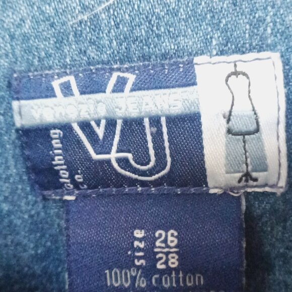 Retro Venezia Long Sleeve Jean Shirt (Womans) 3X - Picture 6 of 6